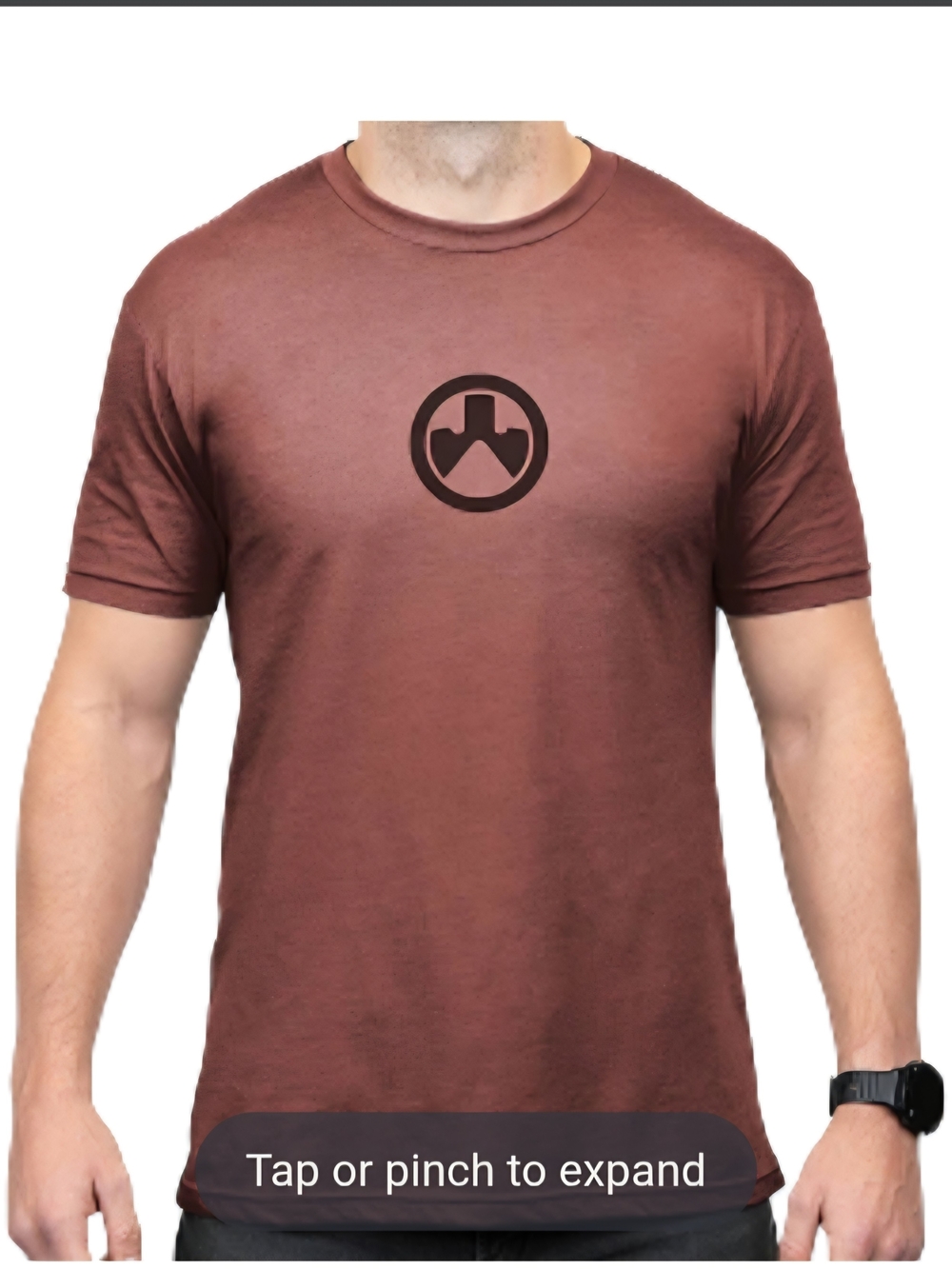 Magpul Industries Corporation Heather Rust Graphic Tee - Large